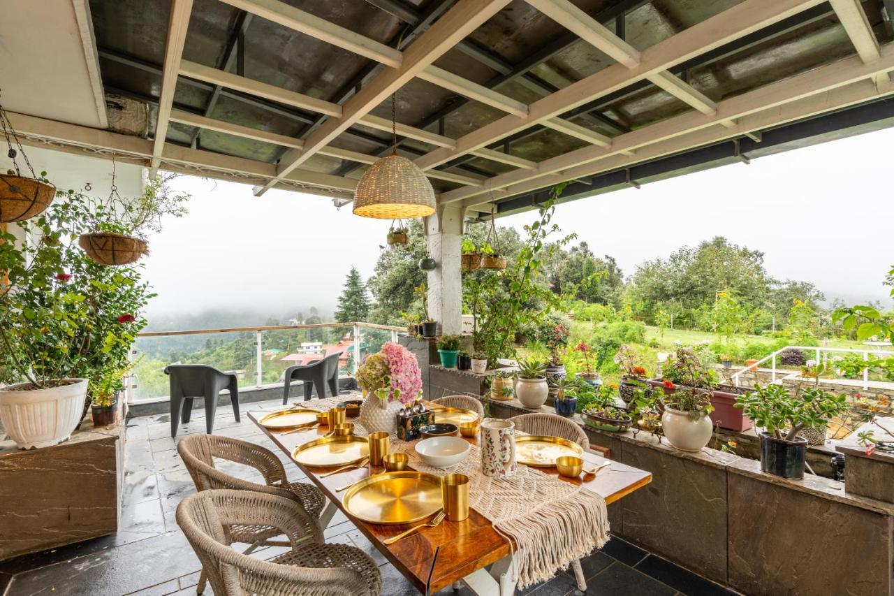 Saffronstays Hydrangea Hill, Mukteshwar Kāthgodām Exteriör bild